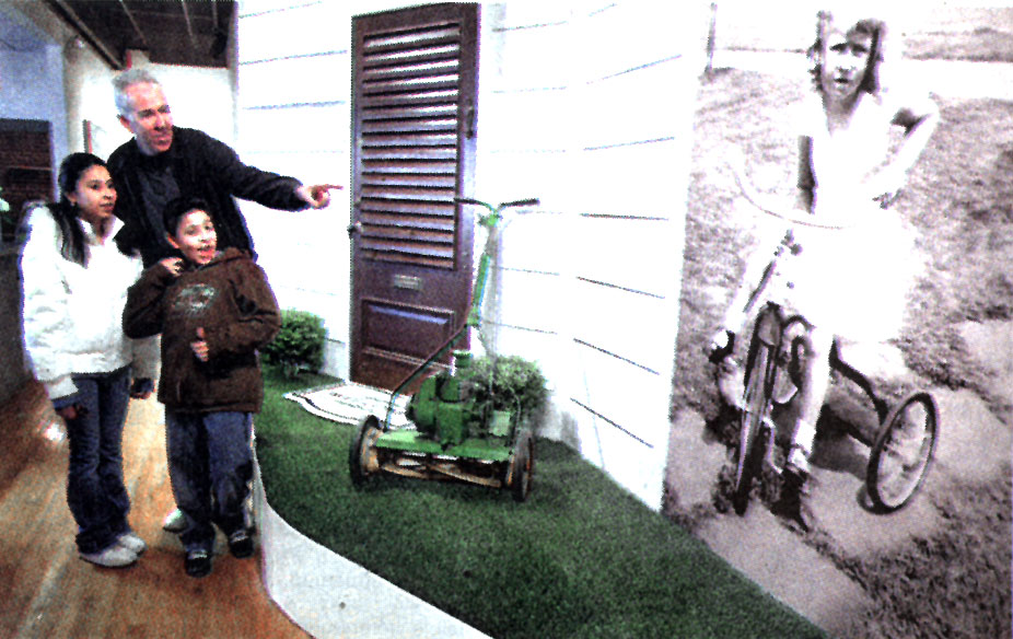 People Viewing Museum Exhibit